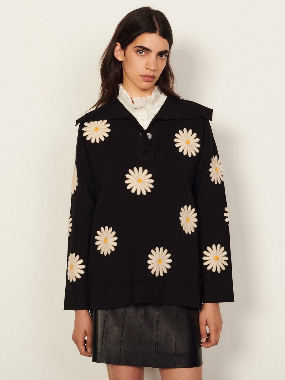 Sandro Daisy Cardigan SOA1/US2-4